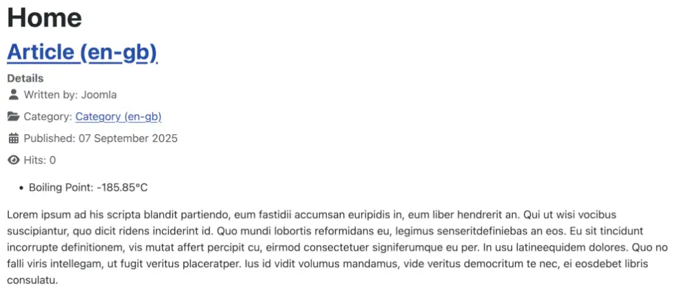 Number Field Site Perspective