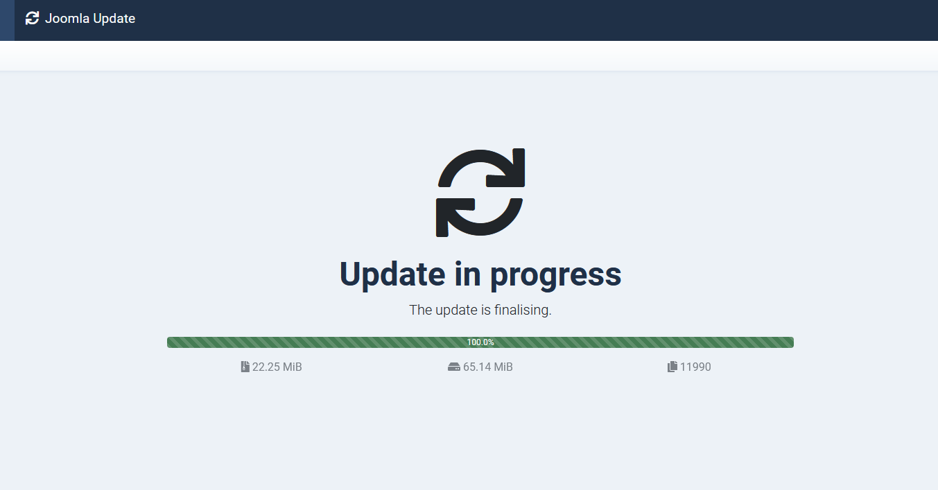 Update In Progress